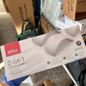 UV lamp new in box nail gel polish lamp manicure